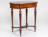 FRUITWOOD INLAID ROSEWOOD DRESSING TABLE