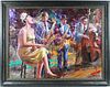 Nenad Mirkovich - "Melancholy Blues, Billie Holiday & Band" - Original Acrylic on Canvas