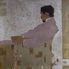 Egon Schiele "Portrait of Anton Peschka" Offset Lithograph
