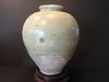 ANTIQUE Chinese Pale green glaze Jar, TANG Dynasty, 7th-8th century. 12" high, 9" wide