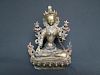 ANTIQUE Chinese Bronze Guanyin, 19.5 cm high