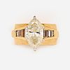 ArtCarved 3.88 ctw. Marquise Diamond Ring in 14k