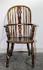 An English Windsor Arm Chair Height 41 1/2 inches.
