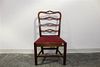 * An American Chippendale Ribbon Back Side Chair Height 38 1/2 inches.