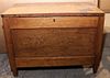 * An American Oak Chest Width 24 3/4 inches.