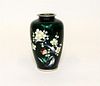 * A Japanese Cloisonné Enamel Vase Height 4 3/4 inches.