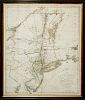 1776 Map Of The Province Of New York By Wm Faden