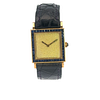 Boucheron Manual winding 18k Gold and Sapphires Watch