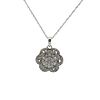 14k Gold Pendant Necklace with Diamonds