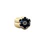 14k Gold Ring with Sapphires & Diamonds