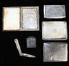 Lot Of Small Decorative Sterling And Silver  Accessories
