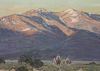 John Moyers b. 1958 CAA | Sunset on Taos Mountain