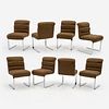 FRANK MARIANI Set of 8 Pace Collection "Lugano" Chairs