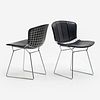 HARRY BERTOIA Pair of Knoll Wire Side Chairs (1972)