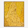 Nick Vaccaro "Yellow" (Oil on Canvas, ca. 1960s)