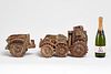 JESSE SMALL Ceramic Military Vehicle with Trailer