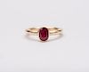 14K Yellow Gold and Ruby Ring