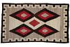 Navajo Two Grey Hills Trading Post Rug c. 1920's