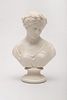 Parianware Bust of a Classical Woman