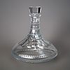 William Yeoward Crystal Glass Spirits Decanter & Stopper, 20th C
