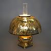Antique Bradley & Hubbard Aesthetic Brass Charles Parker Style Parlor Lamp c1890