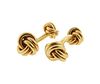 Tiffany &amp; Co 14K Gold Knot Cufflinks