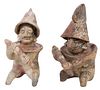 Two Jalisco Style Pottery Warriors