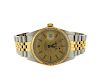 Rolex Date Oyster Perpetual Datejust Gold Steel Watch Ref. 16013