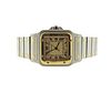 Cartier Santos Stainless Steel 18K Gold Watch