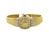 Rolex 14K Gold Diamond Lady&#39;s Watch