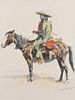 Frederic Remington 1861 - 1909 ANA, NIAL | A Bunch of Buckskins: The Trapper