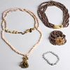 4 Costume Jewelry Pearl Pieces Including IMAN