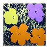 Andy Warhol "Flowers 11.67" Silk Screen Print from Sunday B Morning.