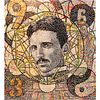 Nikola Tesla Painting by Giovanni DeCunto