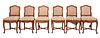 Regence Louis XV Transitional Caned Beech Chairs 6