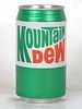1986 Mountain Dew 12oz Can (red) Columbia South Carolina