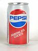 1982 Pepsi Cola "America's Choice" 12oz Can Norton Virginia