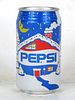 1991 Pepsi Cola Christmas Decorations 12oz Can Cincinnati Ohio