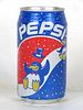 1991 Pepsi Cola Christmas Penguins 12oz Can Cincinnati Ohio