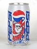 1993 Pepsi Cola Christmas Santa 12oz Can Cincinnati Ohio