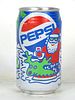 1990 Pepsi Cola Christmas Swimming Santa 12oz Can Columbia S Carolina