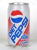 1996 Pepsi Diet Cola "Uh Huh!" 12oz Can Cleveland Ohio