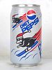 1993 Pepsi Diet Cola Christmas Penguin Skiing 12oz Can Cincinnati Ohio