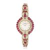 Patek Philippe La Flamme in 18K with Diamonds and Rubies