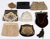 ANTIQUE / VINTAGE BEADED AND OTHER LADY'S PURSES, LOT OF EIGHT