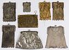 ANTIQUE / VINTAGE WHITING & DAVIS METAL MESH LADY'S PURSES, LOT OF EIGHT