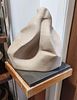 Imposing Abstract Mid-Century Carved Stone Organic Figural Sculpture