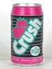 1993 Strawberry Crush 12oz Soda Can Cincinnati