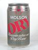 1981 Molson Dry 750ml Beer Can Molson O'Keefe Canada