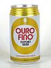 1995 Skol Ouro Fino Export V2 33cl Beer Can Caracu Brazil